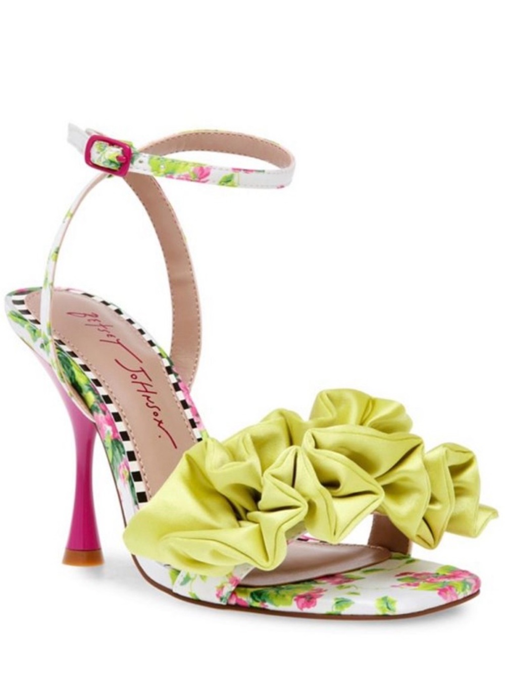 Betsey Johnson Elmira Ankle-Strap Sandals | size 6 | NWT